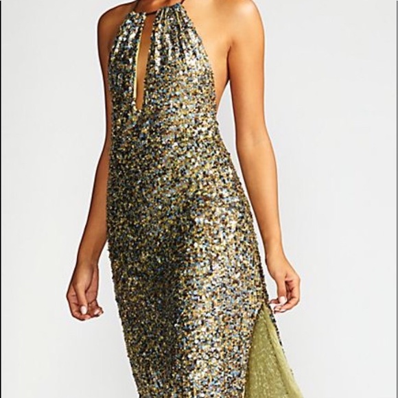 Free People Dresses & Skirts - Sequin Margarita Maxi Dress